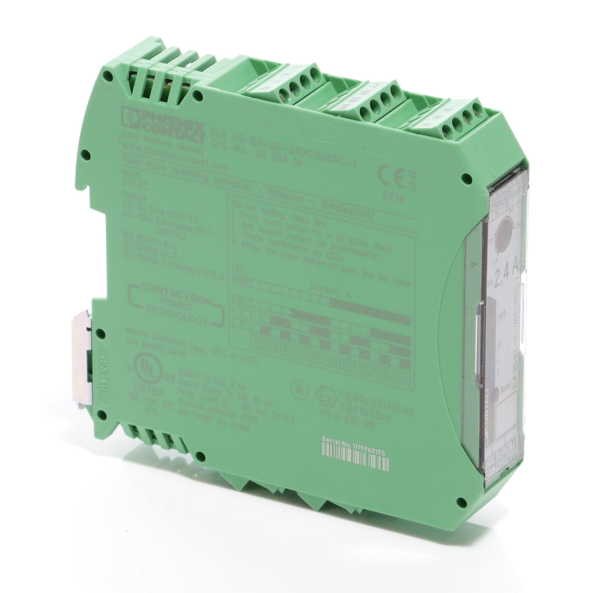 Hybrid-Motorstarter ELR H5-IES-SC-24DC/500AC-2 Neu geöffnete OVP